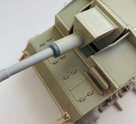 PB35002 StuH.III E - G barrel ring with screws, 3 variants, for 3 vehicles, Dragon kits