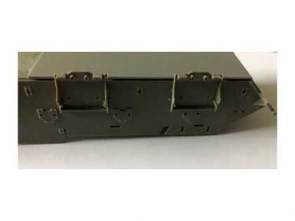 35031 40 mm Belly armor for Nagmashot from Hobby Boss kit