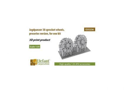 E35236 Jagdpanzer 38 sprocket wheels,  preseries version,  for one kit