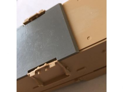 35034 80 mm Belly armor for Nagmachon from Tiger Model kit